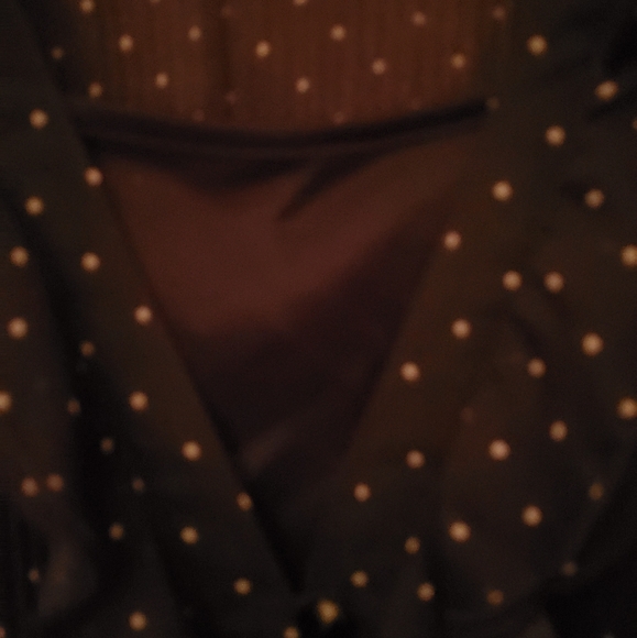 Black and White pleated blouse - Picture 5 of 7